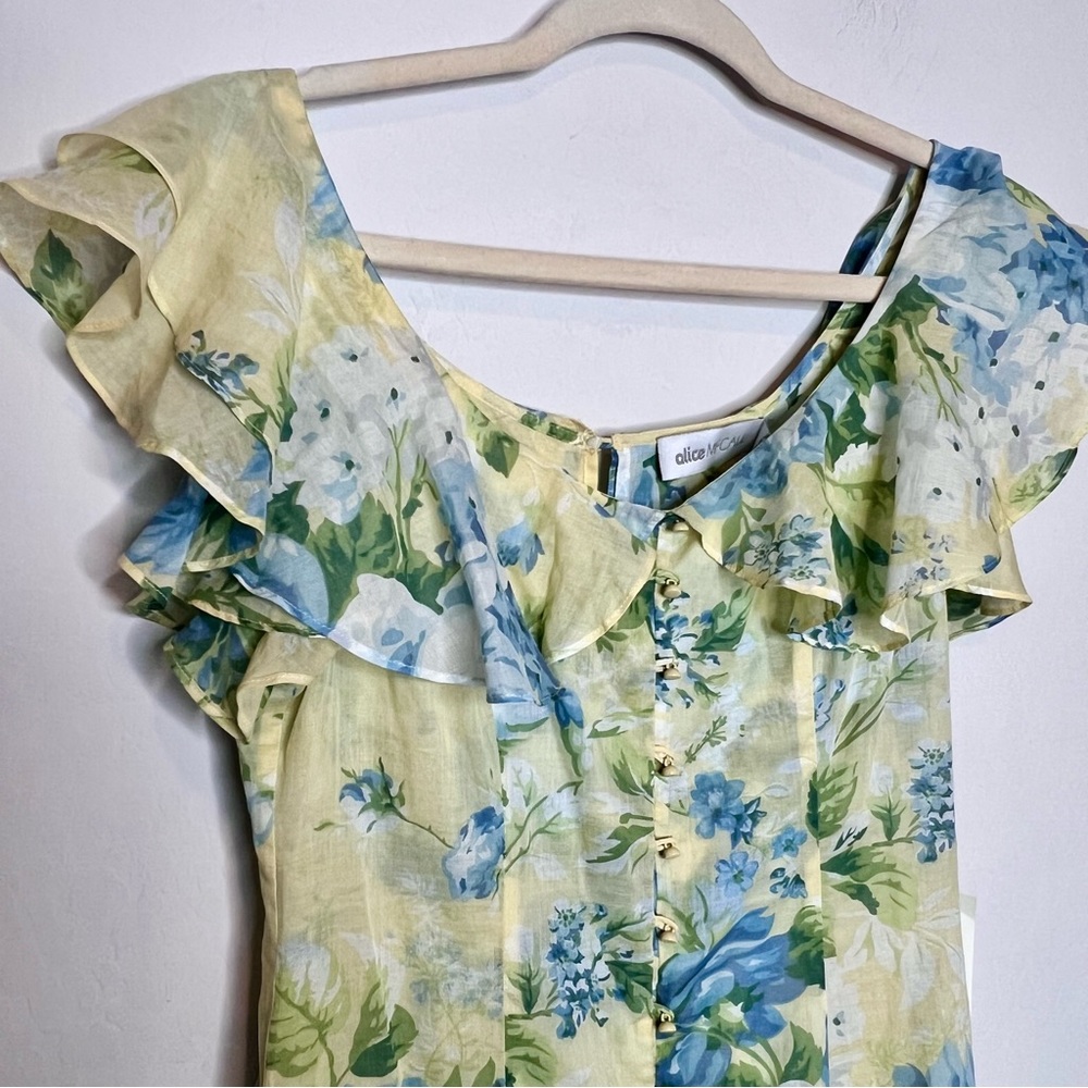 ALICE MCCALL Flawless Dress in Butter Blossom. Size 4 - Picture 7 of 14